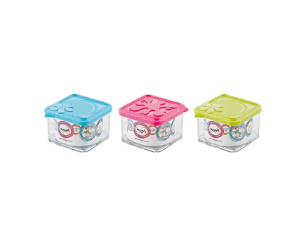 Square Storage Bowl, 0.66lt