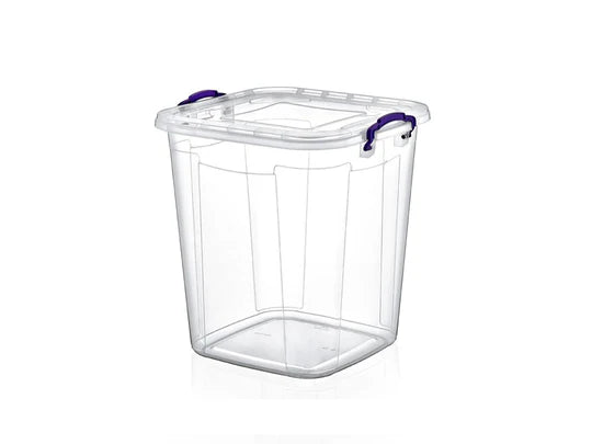 Squared Clear Storage Box 50 L