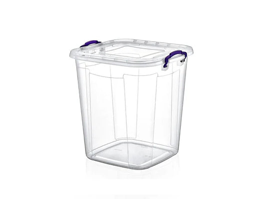 Squared Clear Storage Box 50 L