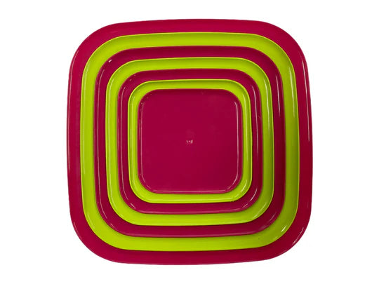 Squared Storage Container Set of 7