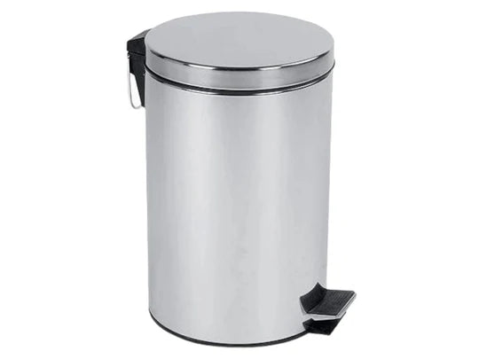 Stainless Steel Dustbin with pedal 8 lt