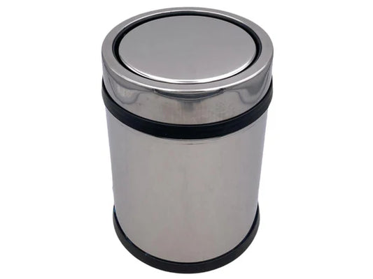 Stainless Steel Swing Top Dustbin 8 L