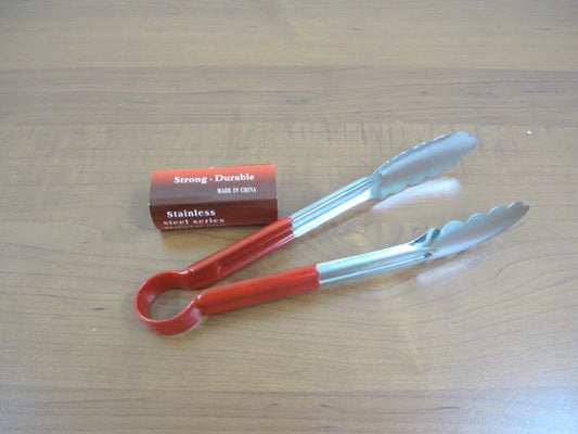 Stainless utility tong 23 cm
