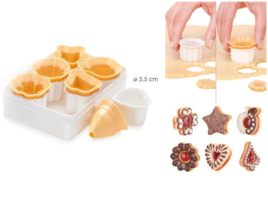 Tradional Shortbread Cutters x6