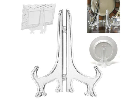 Transparent Display Easel Stand 13 cm X4