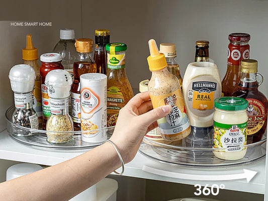 Transparent Rotating Rack 29 cm