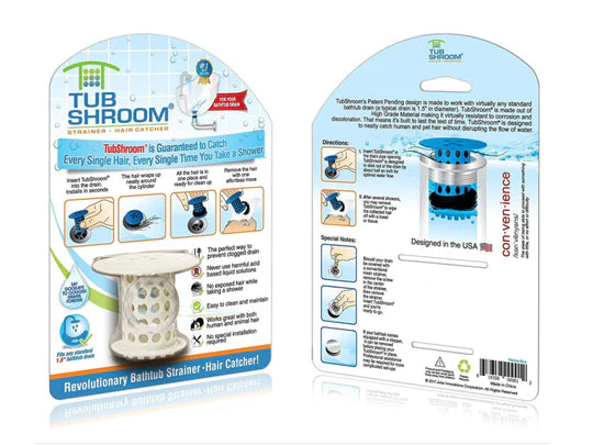 Tubshroom Strainer and Hair Catcher