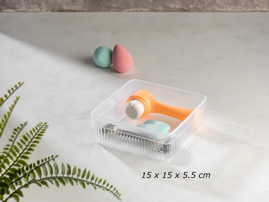 Transparent Drawer Organizer 15x15 cm