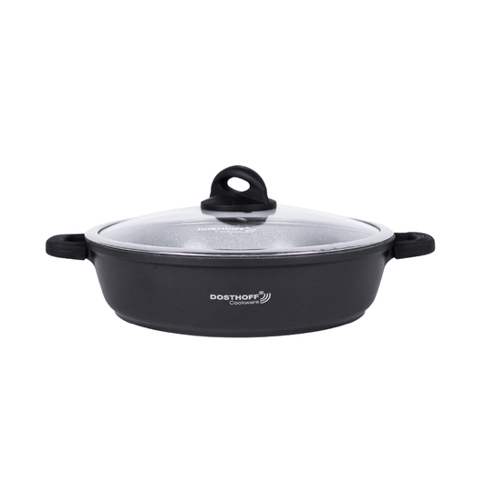 DOSTHOFF INDUCTION MASTER LOW CASSEROLE BLACK 32 CM 5.6L