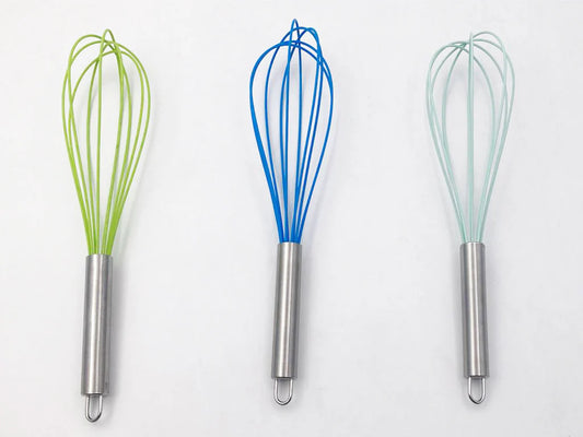 Silicone Stainless Steel Whisk 30 cm