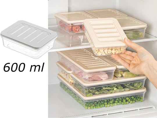 Fresh box 600 ml - Stackable inside fridge