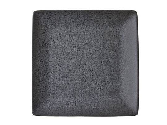 Dosthoff Dark Gray Square-Shaped Dinner Plate 27 cm