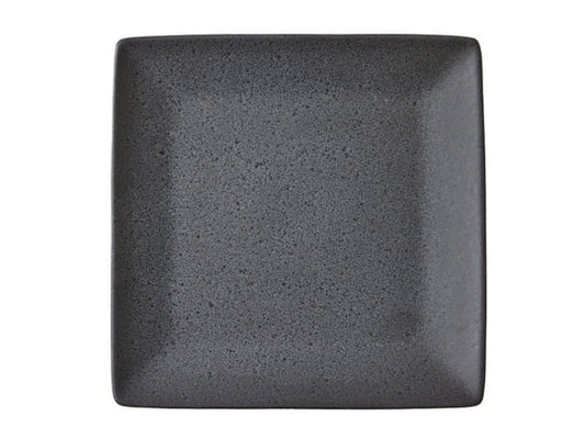 Dosthoff Dark Gray Square-Shaped Dinner Plate 27 cm