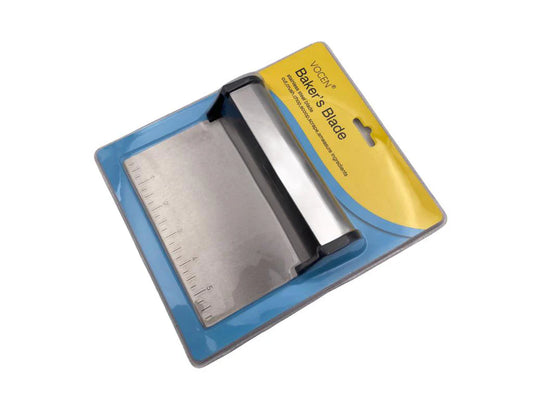 Baker's Blade: Stainless Steel Dough Scraper