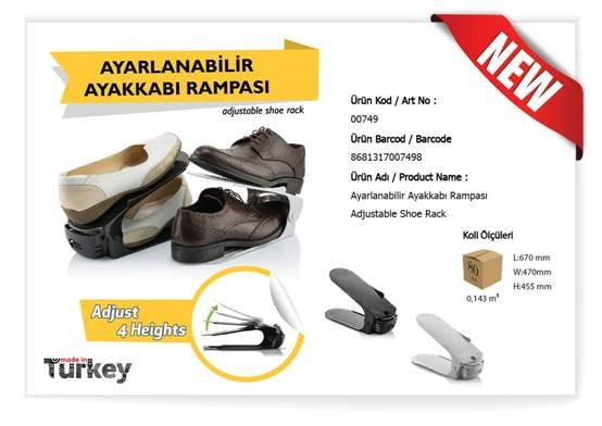 Adjustable Shoes Rack