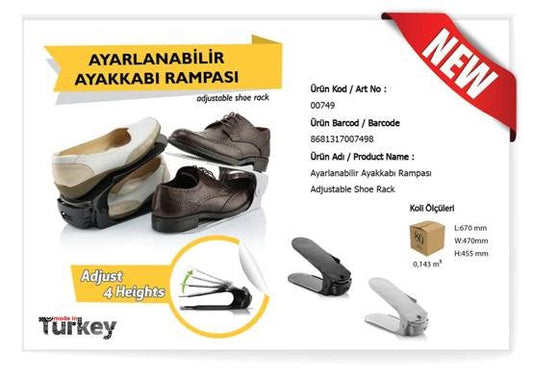 Adjustable Shoes Rack